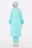 Sea Green Embroidered 2PC