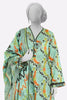 Sea Green Printed Kurti With Dupatta