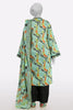 Sea Green Printed Kurti With Dupatta