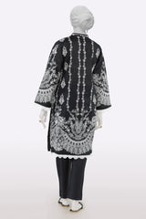 Black Printed 2PC