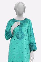 Sea Green Embroidered 2PC
