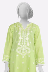 Light Green Embroidered 2PC