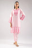 Pink Embroidered 2PC