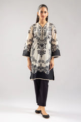 Beige Printed 2PC From Sohaye By Diners