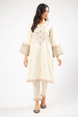 Light Beige Embroidered 2PC From Sohaye By Diners