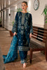 Blue Embroidered 2PC