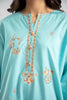 Light Blue Embroidered 2PC