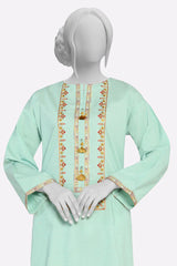 Light Green Embroidered 2PC