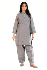 Embroidered 2PC