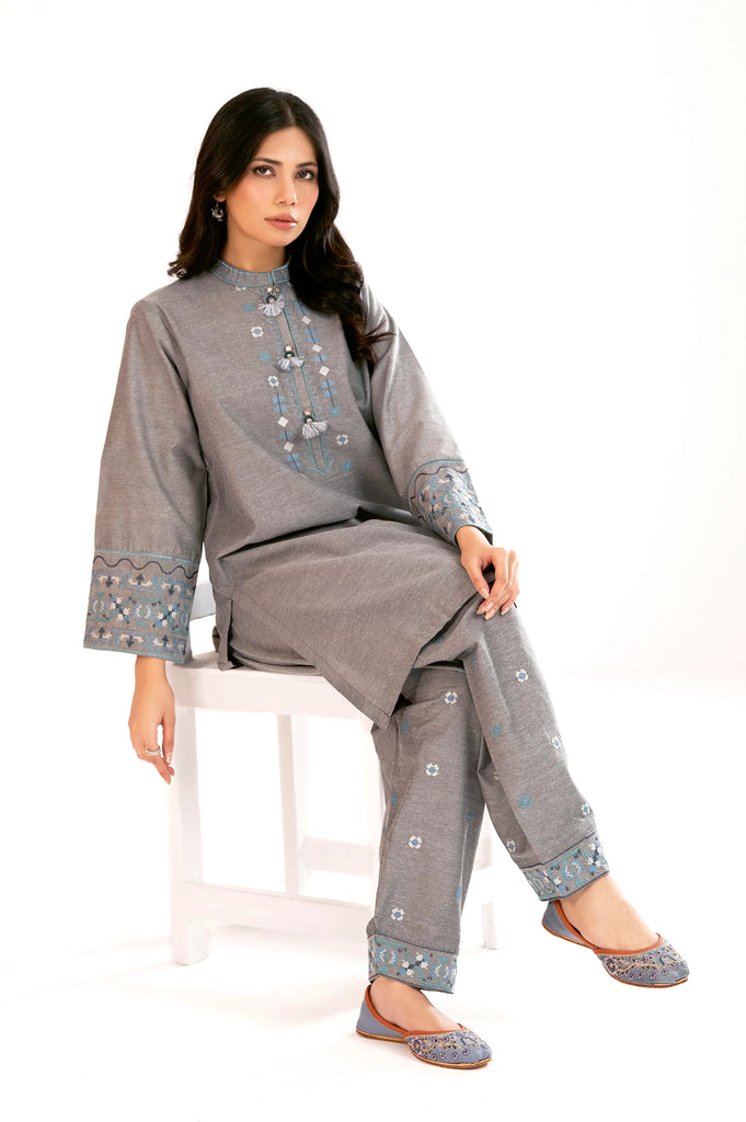 Embroidered 2PC