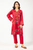 Maroon Embroidered 2PC