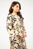 Beige Printed 2PC