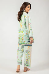 Blue Fusion Printed 2PC
