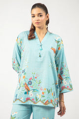Blue Printed 2PC