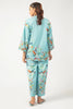 Blue Printed 2PC
