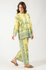 Yellow Fusion Printed 2PC