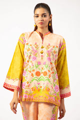 Mustard Printed 2PC