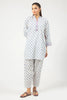 White Printed 2PC