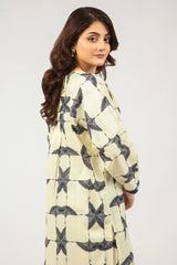Cream Printed 2PC