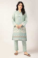 Blue Printed 2PC
