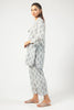 White Printed 2PC