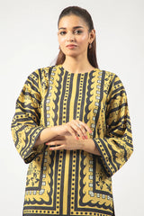 Mustard Printed 2PC