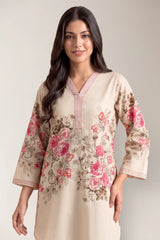 Dyed Embroidered 2PC