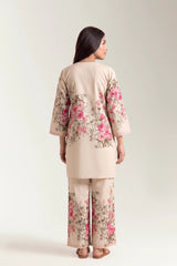 Dyed Embroidered 2PC