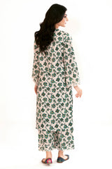 Printed Embroidered 2PC