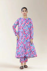 Printed Lawn Pink 2PC