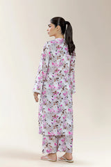 Printed Lawn Grey 2PC