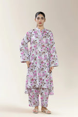 Printed Lawn Grey 2PC