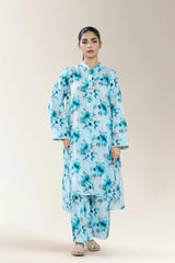 Printed Lawn Blue 2PC