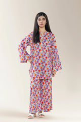 Printed Lawn Grey 2PC