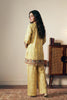 Printed Yellow 2PC Suit