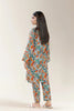 Printed Lawn Orange 2PC