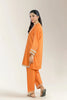 Embroidered Jacquard Rust 2PC