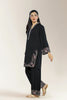Embroidered Jacquard Black 2PC