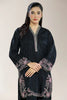 Embroidered Jacquard Black 2PC