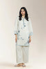 Embroidered Cream 2PC
