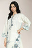 Embroidered Cream 2PC