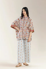 Printed Cambric Ivory 2Pc