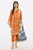 Rust Embroidered 3PC From Sohaye By Diners
