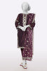 Magenta Embroidered 3PC From Sohaye By Diners