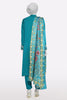 Green Embroidered 3PC