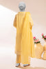 Yellow Embroidered 3PC