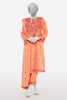 Peach Embroidered 3PC