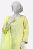 Yellow Embroidered 3PC