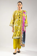 Light Green Printed 3PC From Sohaye By Diners