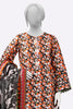 Orange Printed 3PC